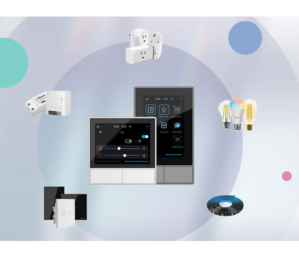 Sonoff Smart Przełącznik Ścienny WiFi NSPanel (biały) - 1489992 - zdjęcie 5